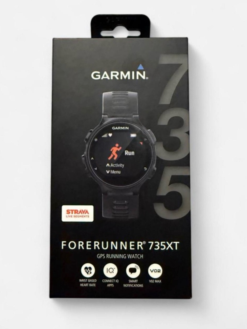 garmin Forerunner 735XT GPS Running Watch - Black